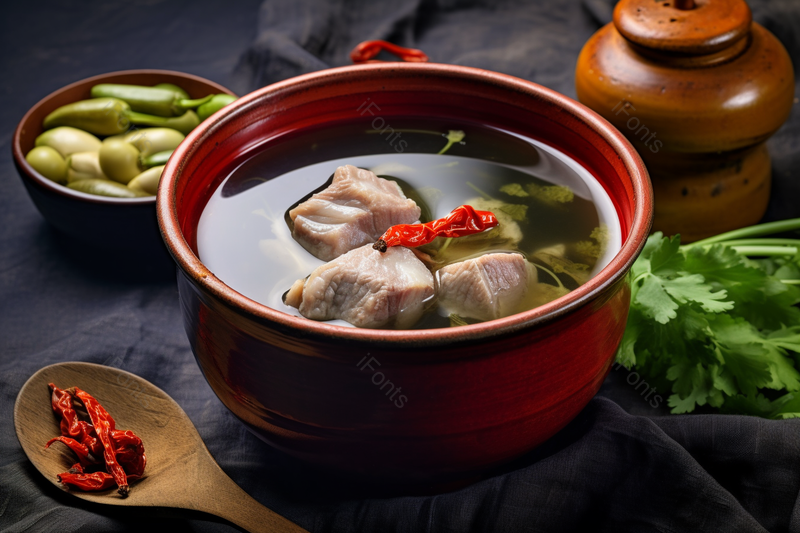 海带排骨汤营养滋补健康美味背景图,高清,摄影图,摄影图片,图片大全,摄影图免费下载